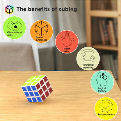 Vdealen 30 Pack Mini Cube Puzzle Party Favors for Kids, 1.18in 3x3 Magic Cube School Rewards & Classroom Prize for Students, Birthday Party Favors Easter Christmas Stocking Stuffers Gifts for Kids
