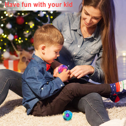 Vdealen Magic Rainbow Puzzle Ball, Fidget Ball Puzzle Brain Teaser Fidget Toy for Boys & Girls- Birthday Party Valentines Easter Christmas Stocking Stuffers for Kids Teen & Adults-2 Pack