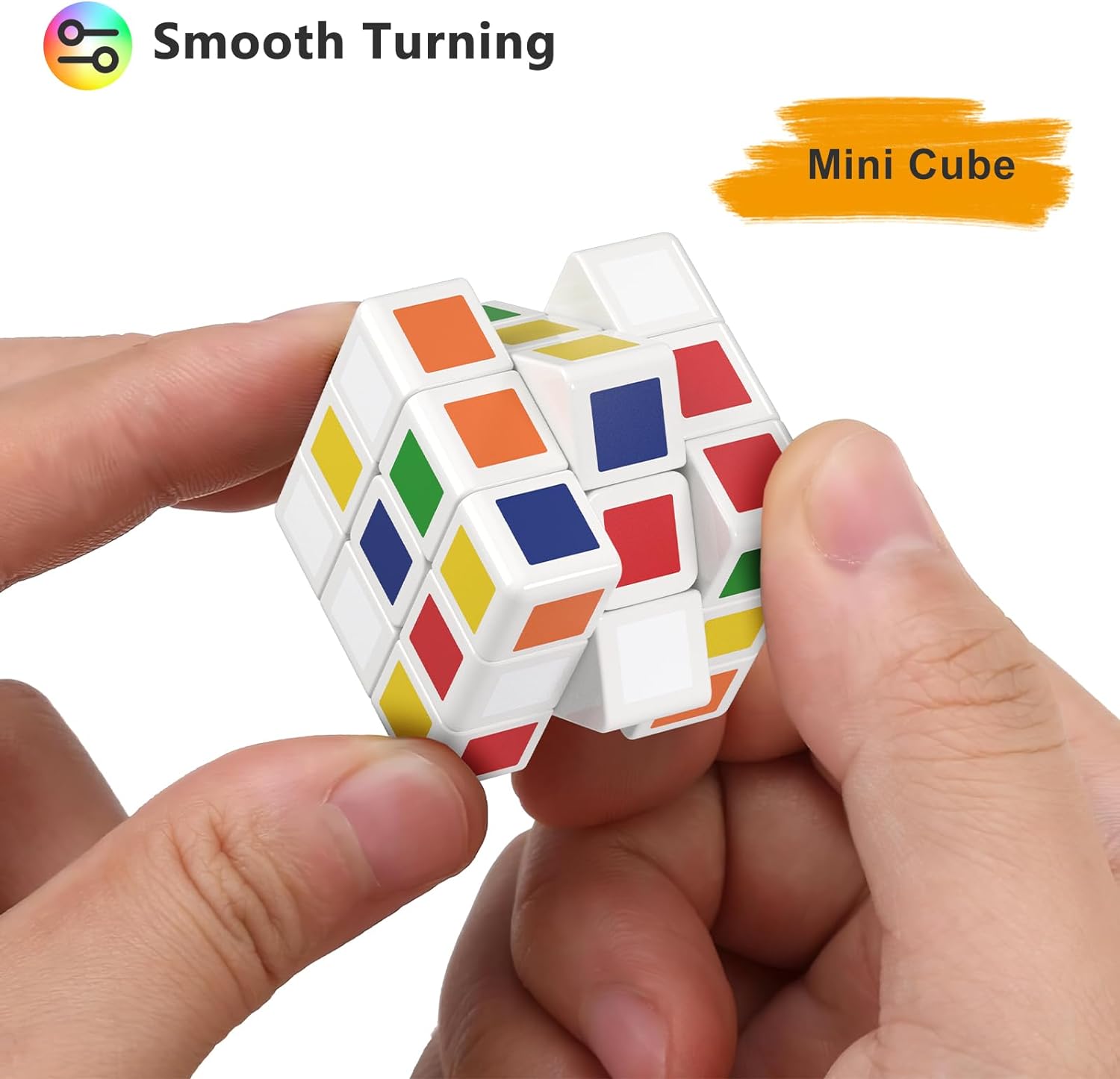 VDEALEN 24 Pack Mini Cube Puzzle Party Favors for Kids, 3x3x3 Magic Cube School Rewards & Classroom Prize for Students, Birthday Party Favors Easter Valentines Day Stocking Stuffers Gifts for Kids